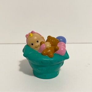 4/$20 Fisher Price Little People Baby Figure Dollhouse Family Replacement Toy 🛑